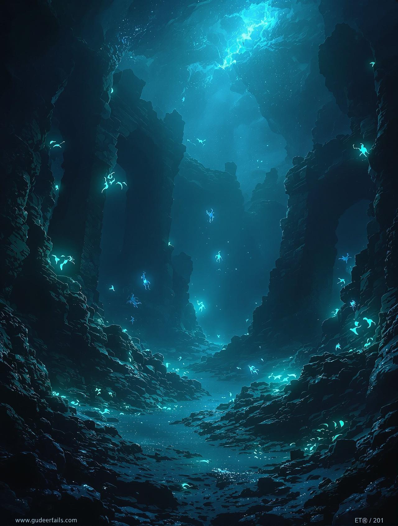 噜噜影院作品《深海探秘》海报，科幻冒险题材，2025年出品